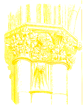 Chorjoch, Auxerre, Kathedrale;
Klick: Bild 58,7kB: Schwarzweißzeichnung desselben