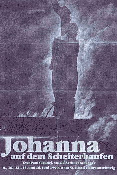 Klick: Bild 126kB: ,,Jhesus, Maria´´ (Anschlagplakat)