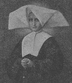 Junge Schwester, die der 26jährigen Katharina Laboure
sehr ähnlich gesehen haben soll; Bild aus dem letzten Buch
